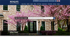 Desktop Screenshot of irongaterealtors.com